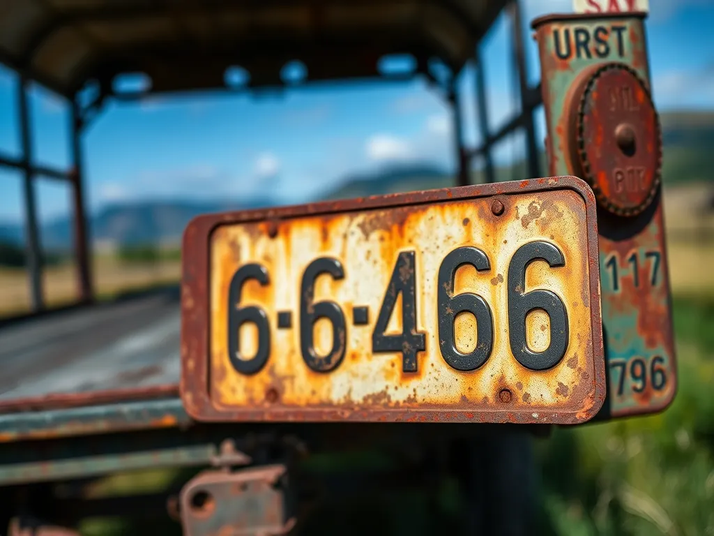 Gdzie są nabite numery na przyczepie SAM?