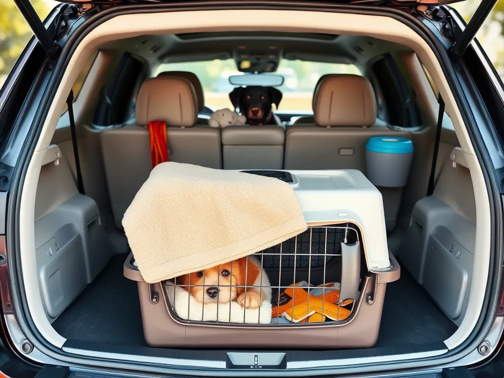 Jak przewozić psa w bagażniku?