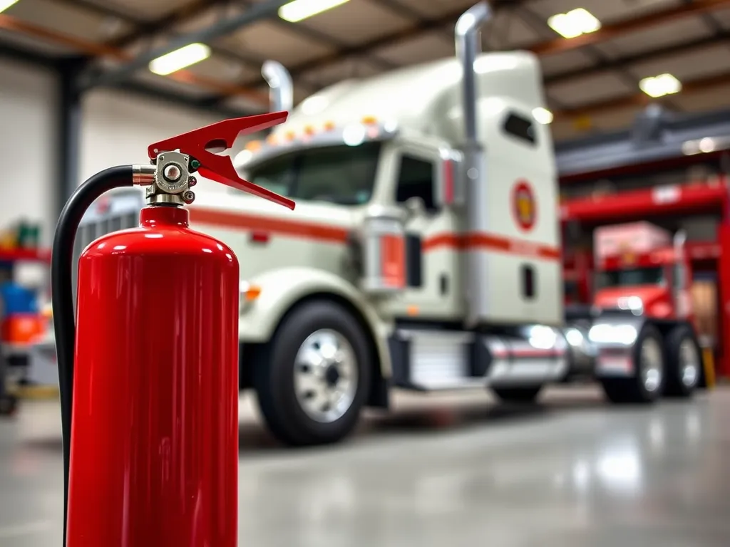 Jaka gaśnica do ciężarówki będzie najlepsza?